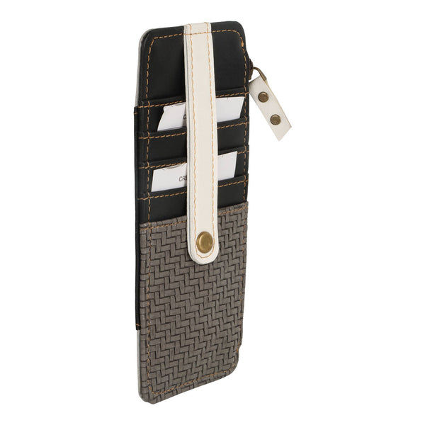 FOXIE - Amy 5-Star Wallet with 5 CC Slots in Gray