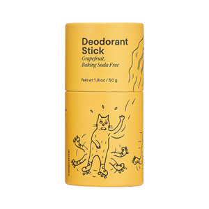 Grapefruit Baking Soda Free Deodorant Stick