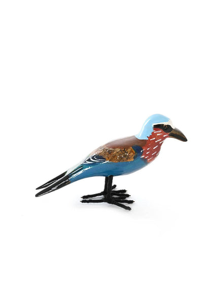 Petite Jacaranda Wood Roller Sculpture