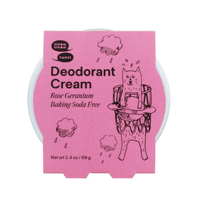 Rose Geranium Baking Soda Free Deodorant Cream