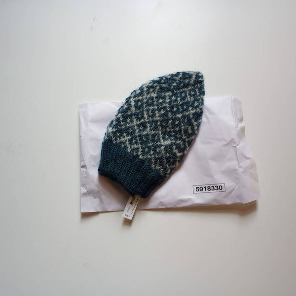 * Toasty Teal Knit Hat