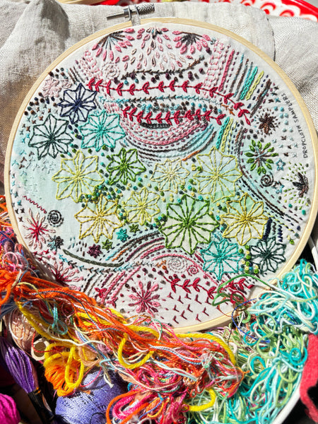 Milky Way Printed Sampler