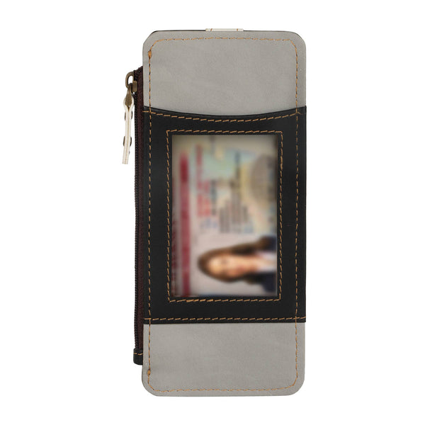 FOXIE - Amy 5-Star Wallet with 5 CC Slots in Gray