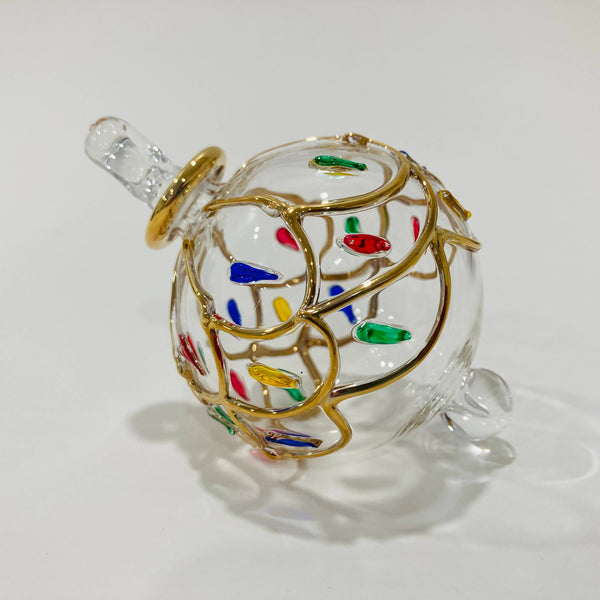 Blown Glass Small Ornament - Circus