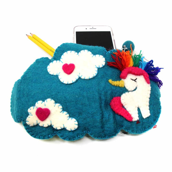 Unicorn Felt Shoulder Bag
