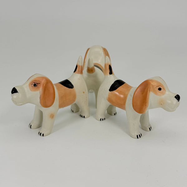 Soapstone Dog, Basset Hound, 4.25"