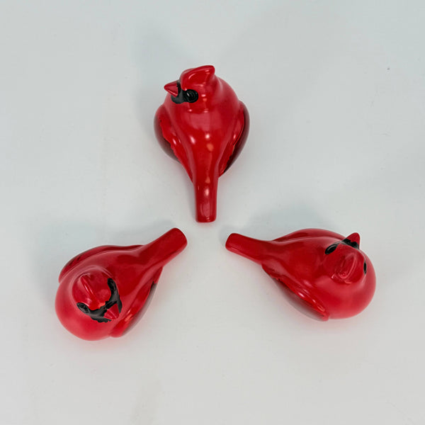 Soapstone Bird, Red Cardinal, Male, 3.5"