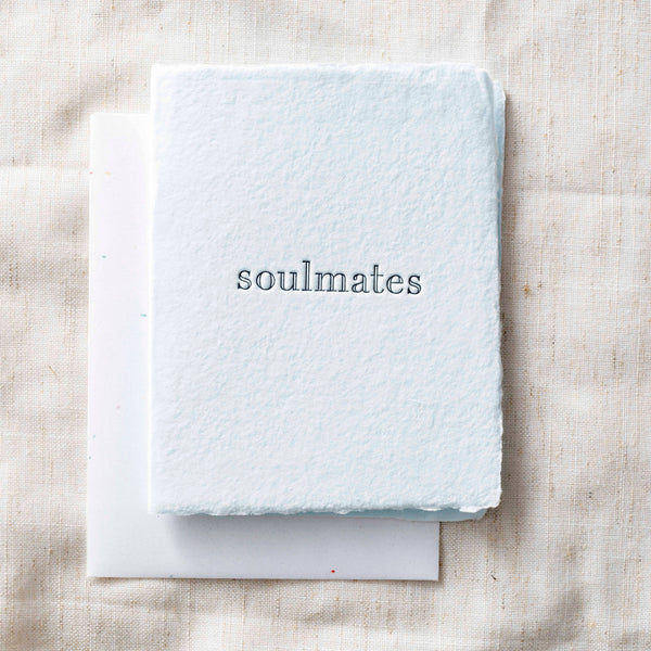 Soulmates | Love Friendship Anniversary Greeting Card