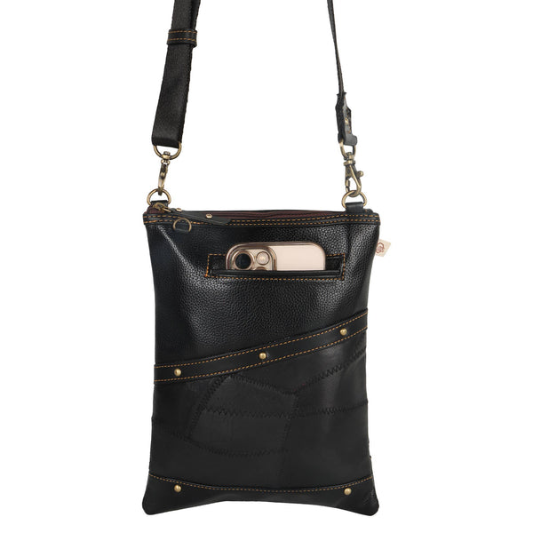 VAAN & CO. - Brisk Crossbody Bag in Black