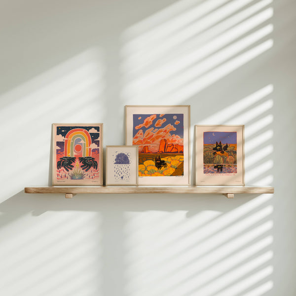 Monsoon Song - 8x10 Nature Wilderness Art Print 