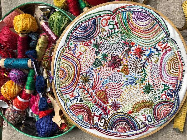 Disco Nap Printed Sampler