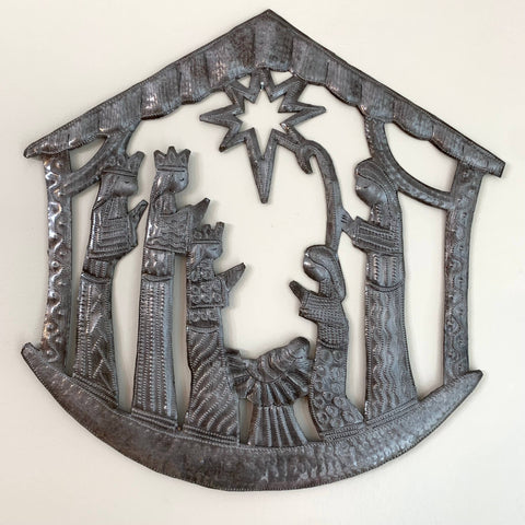 Metal Wall Décor Nativity
