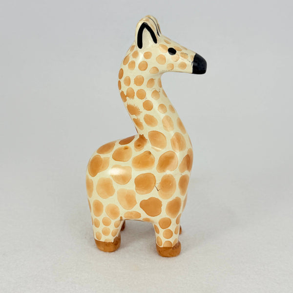 Soapstone Giraffe, Spotted Cute, 5" 