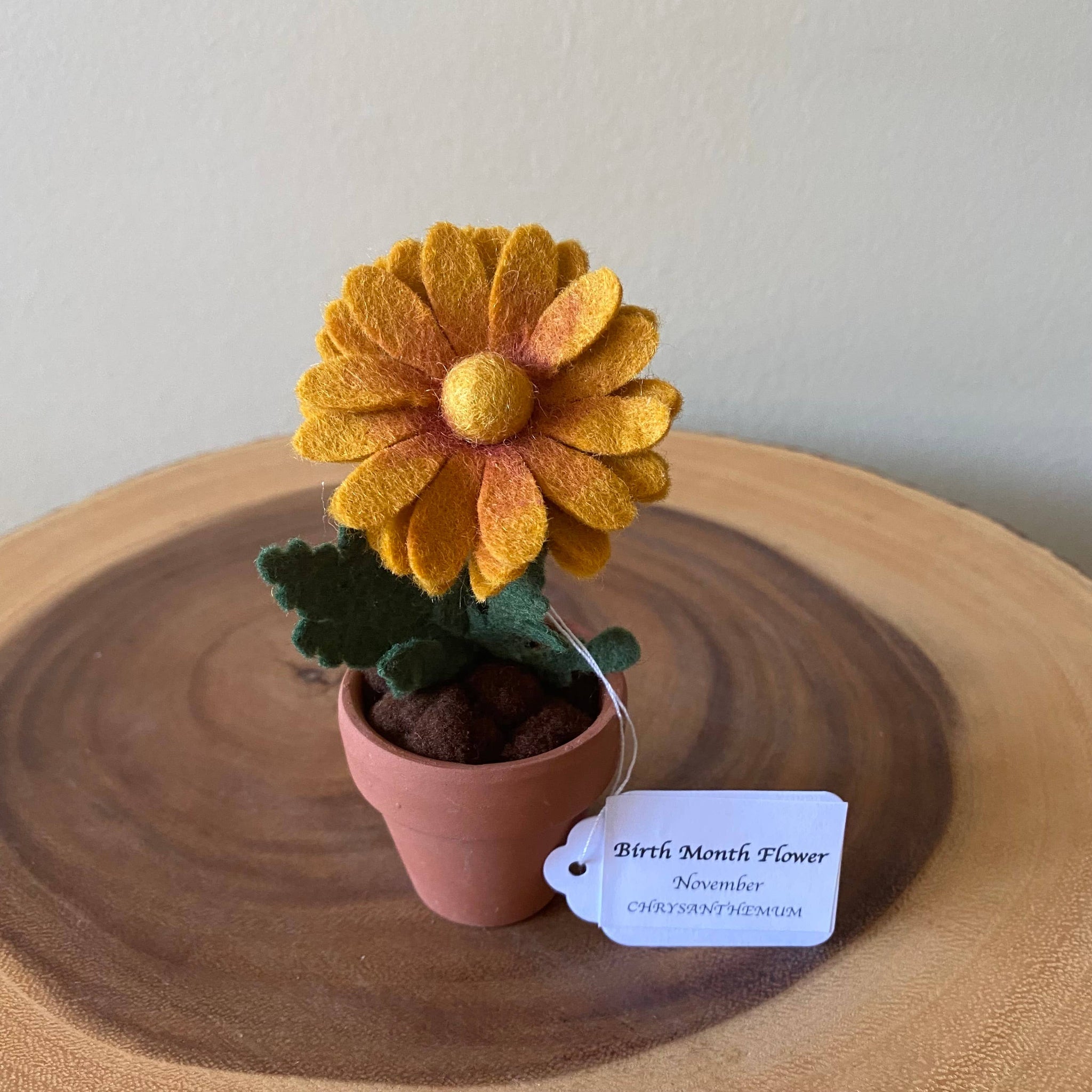 Mother’s Day Chrysanthemum Felt Forever Flower