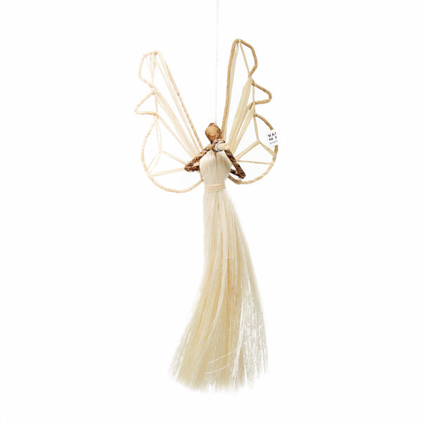 Sisal Angel Ornament