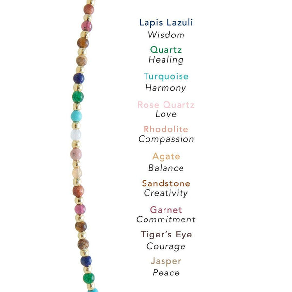 Gold Master Healer Healing 2mm Necklace