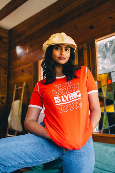 Your Anxiety is Lying to You | Graphic t-shirt
