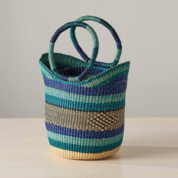 Horizon Line Tote Basket