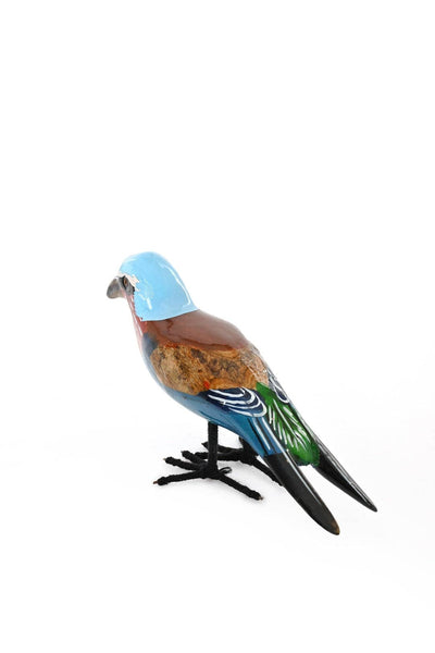 Petite Jacaranda Wood Roller Sculpture