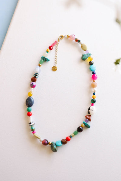 Stevie Colorful Beaded Necklace