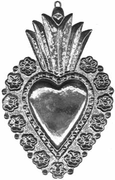 Silver Plate Heart, Peru