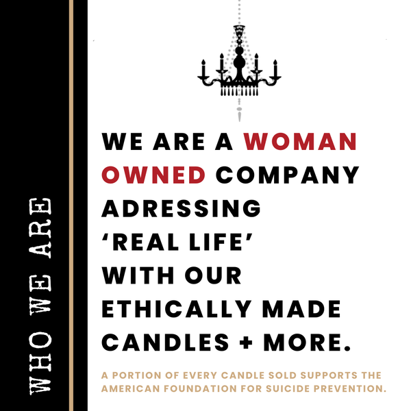 I Burn Sage, Cannabis & Bridges 9oz Witch Candle Malicious Women Co