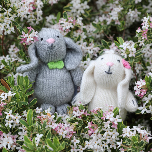 Bunny with Pastel Ornament