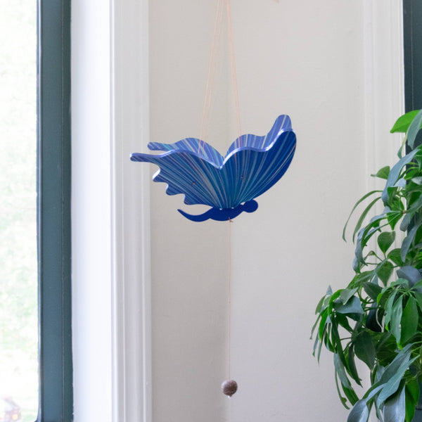 Butterfly Flying Mobile - Blue