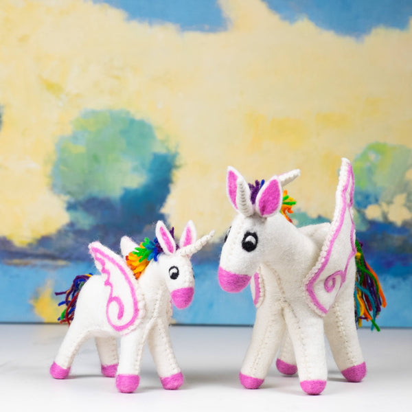 Toys - Unicorn - Rainbow - Small