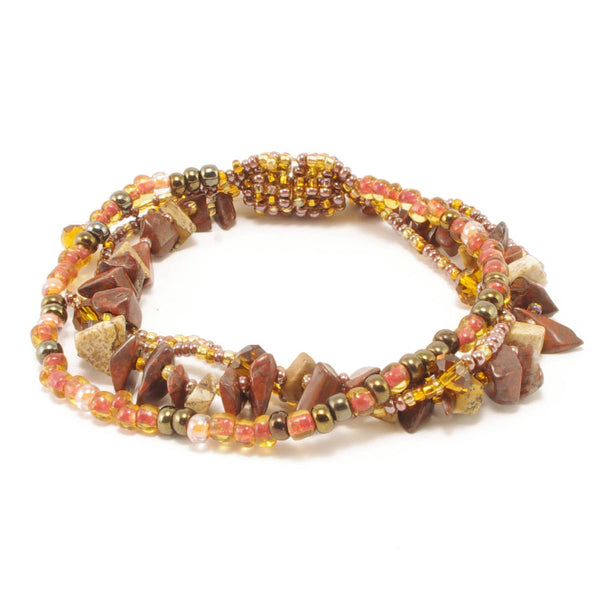 Small Rock Candy Magnetic Bracelet: 12 frost