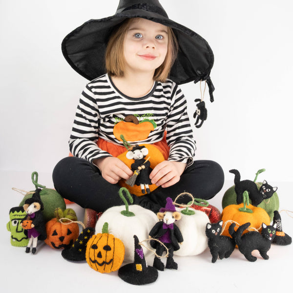 Ornament - Felt Halloween Mice