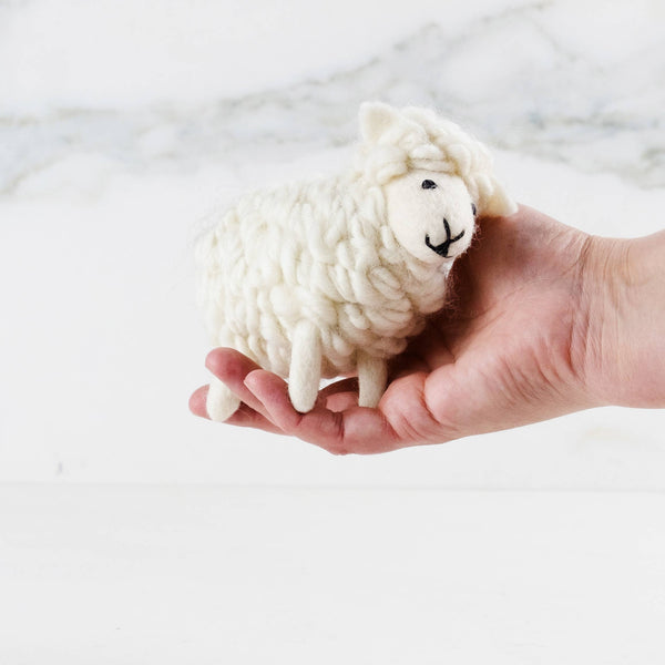 Toys - Sheep - Wooly White - Small