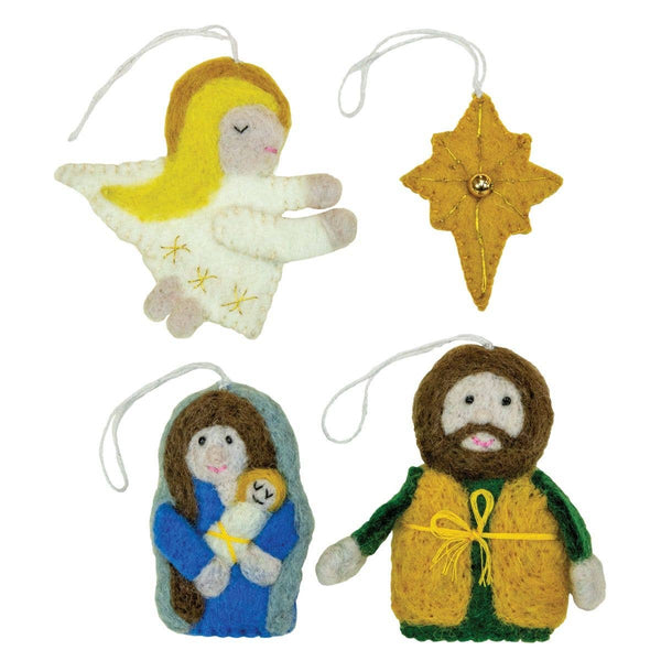 Nativity Ornament Set