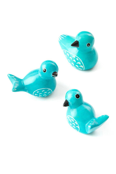 Miniature Soapstone Birds