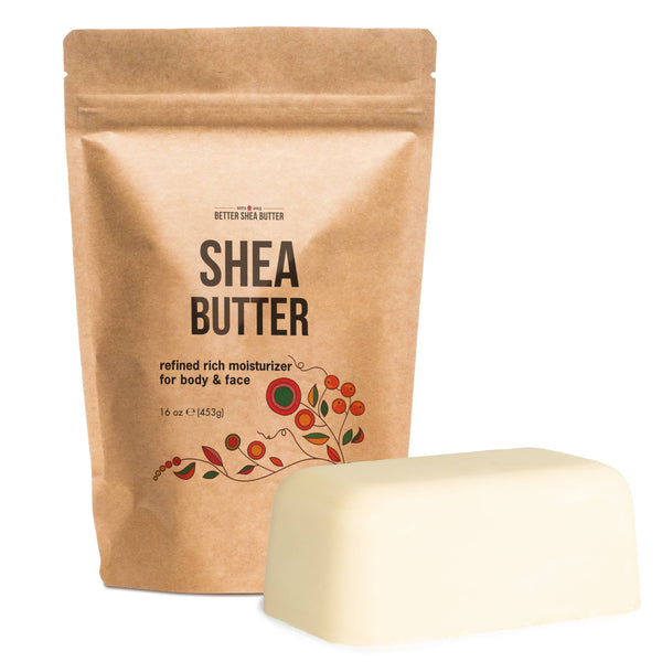 Refined Shea Butter for Skincare & Body Butter (Large)