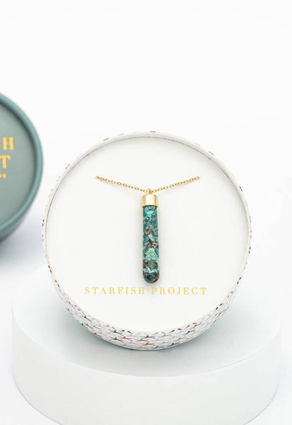 Resilience Necklace in Turquoise