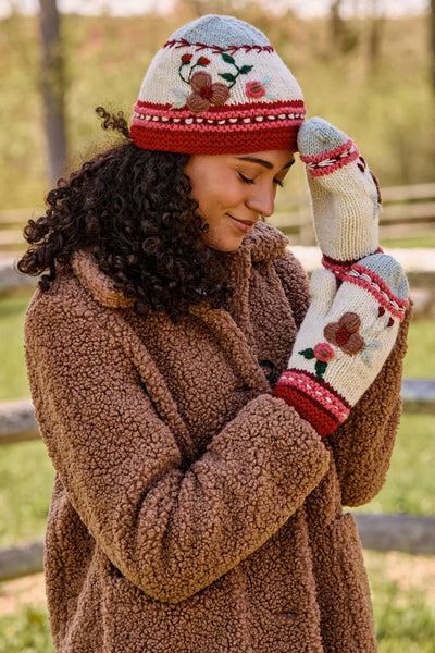 Color Block Hygge Holiday Beanie