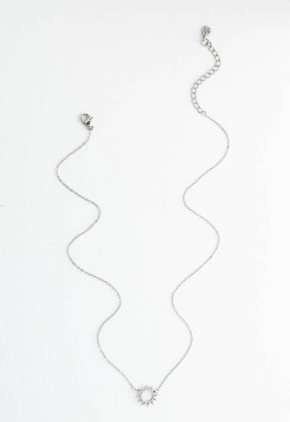 Mallory Silver Necklace