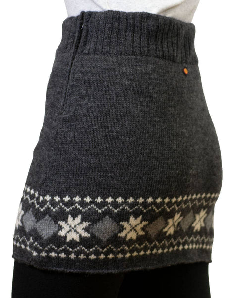 Sushma Wool Miniskirt