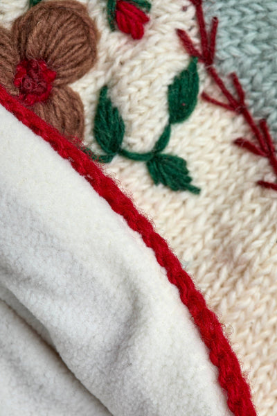 Color Block Hygge Holiday Knit Mittens