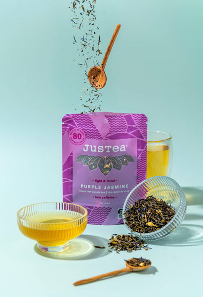 Purple Jasmine Stand-up Pouch -Organic Fair-Trade Purple Tea