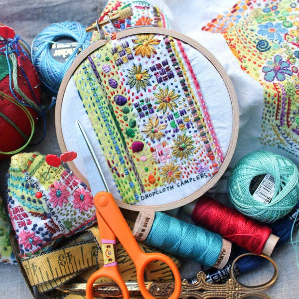 Pin Cushions Project Printed Sampler