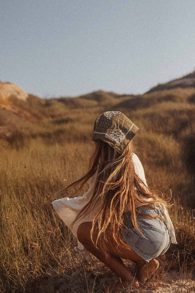 Boho Cotton Handmade Bandana Headscarf