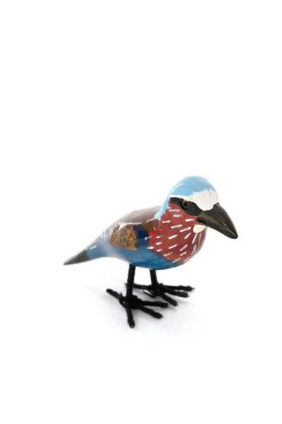 Petite Jacaranda Wood Roller Sculpture