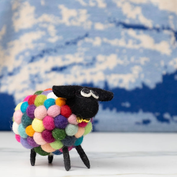 Sheep - sensory play - Ball - Rainbow
