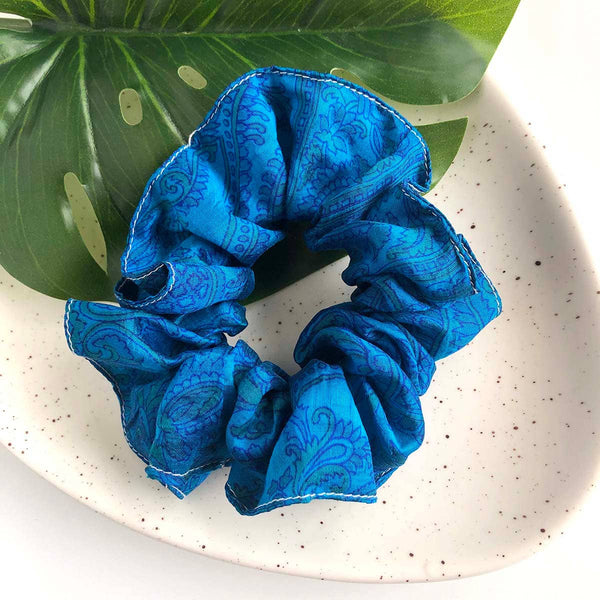 Sari Silk Scrunchie - Large