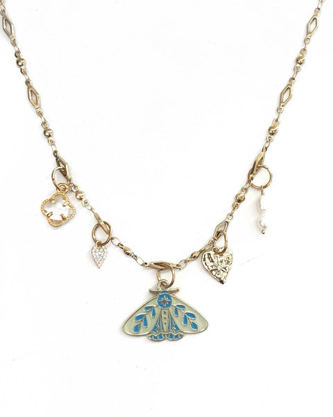 Fefe Butterfly Charm Necklace || Choose Style