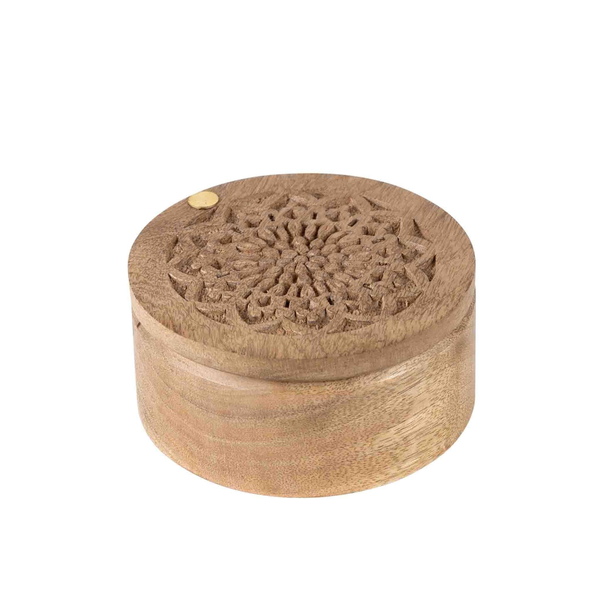 Khazaana Mango Wood Keepsake Box *