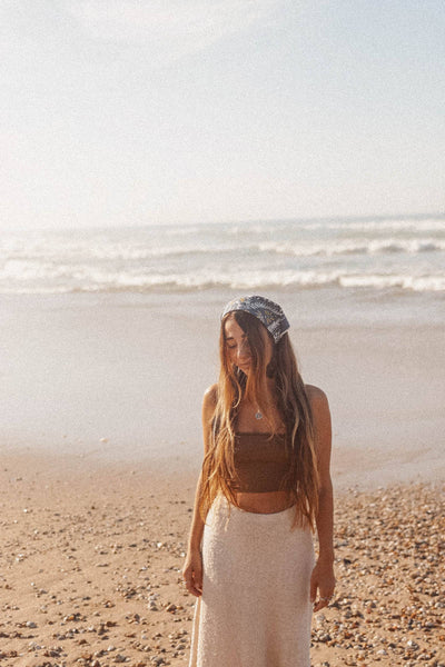 Boho Cotton Handmade Bandana Headscarf