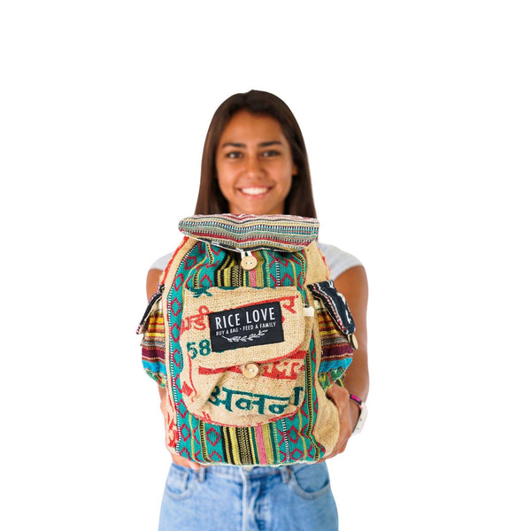 Mini Recycled Travel Backpack Kochi